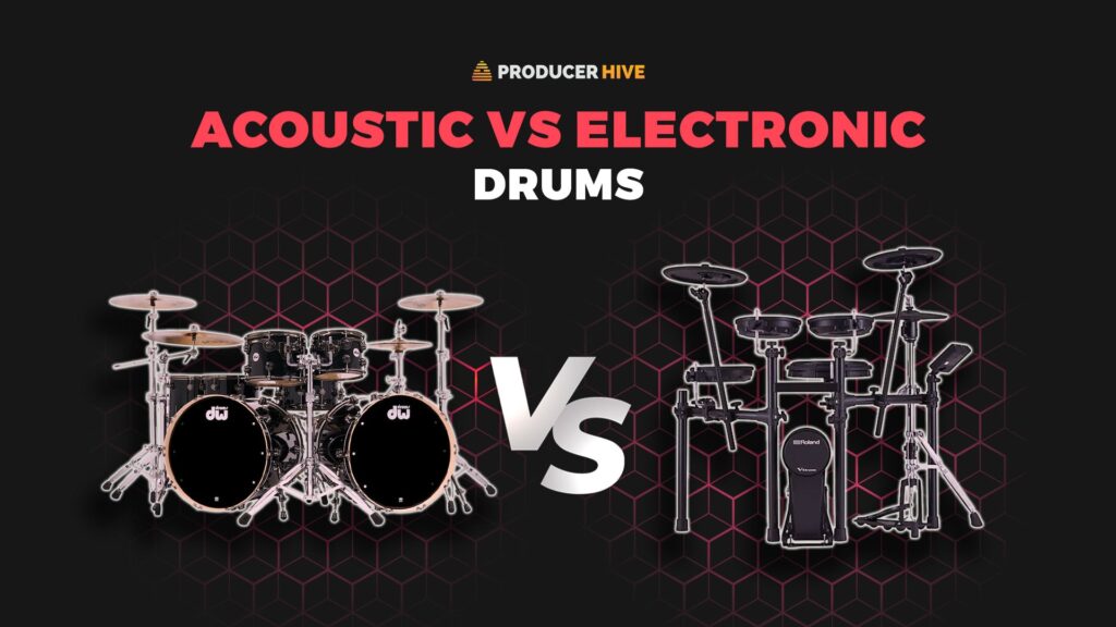 Acoustic vs Electronic Drums (The Good, The Bad & The Ugly)