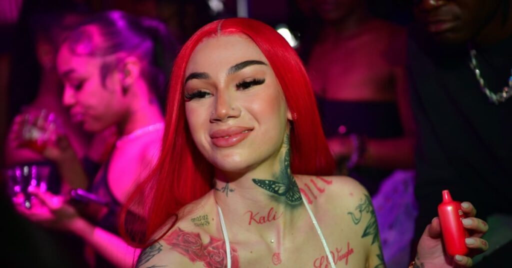 ATLANTA, GEORGIA - MARCH 27: Bhad Bhabie attends Bhabie City Hosted By Bhad Bhabie at Magic City on March 27, 2025 in Atlanta, Georgia.