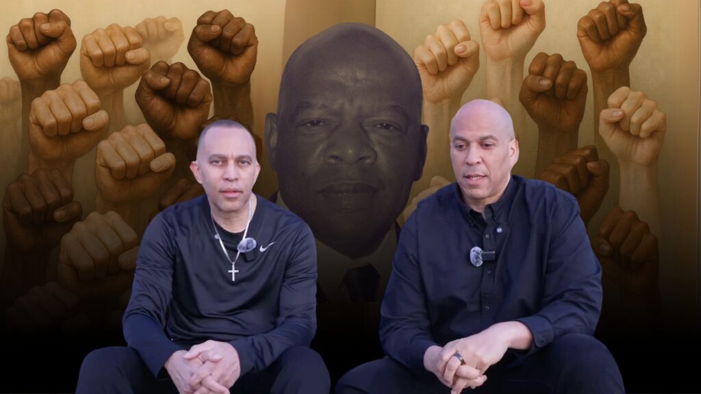 Cory Booker, Hakeem Jeffries And Persist Network Fight For Justice On Capitol Hill Using John Lewis’ Spirit