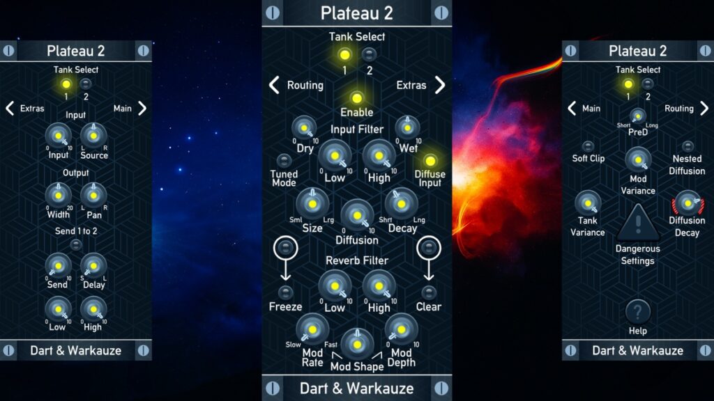 Dart Spark releases free Plateau 2 Plate Reverb (VST3/AU)