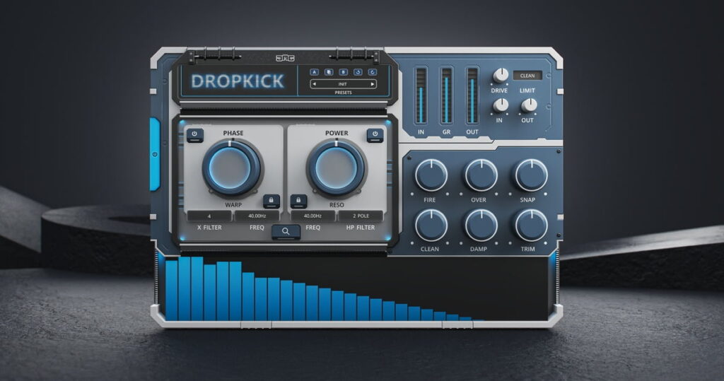 Dropkick drum processor by United Plugins on sale at 60% OFF