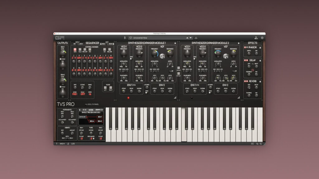 GForce launches Oberheim TVS Pro software synthesizer