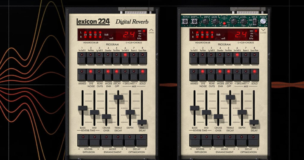 How to Use the Lexicon 224 Digital Reverb on your Productions – Universal Audio