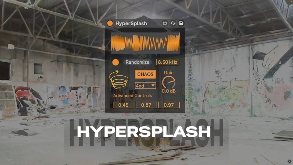 HyperSplash glitch & foley generator for Ableton Live
