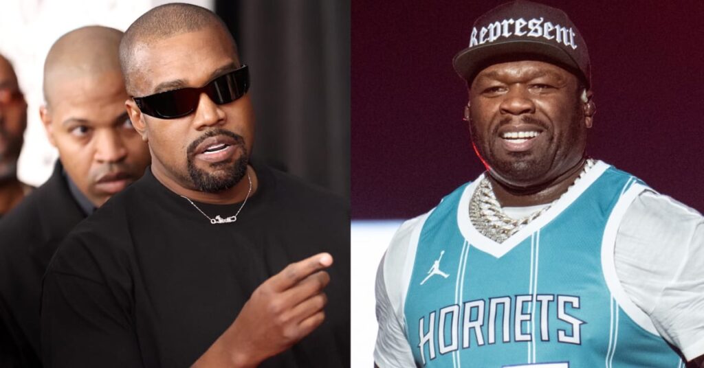 Kanye West and 50 Cent