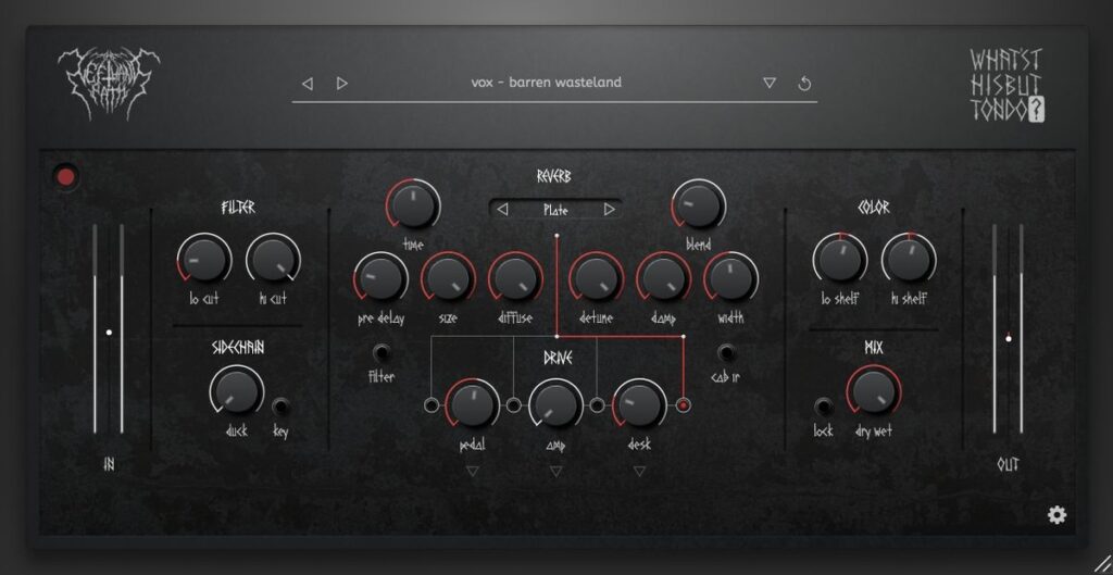 Left Hand Path distortion effect plugin by What's This Button Do?