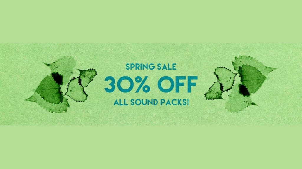 ModeAudio launches Spring Sale: 30% off all sounds