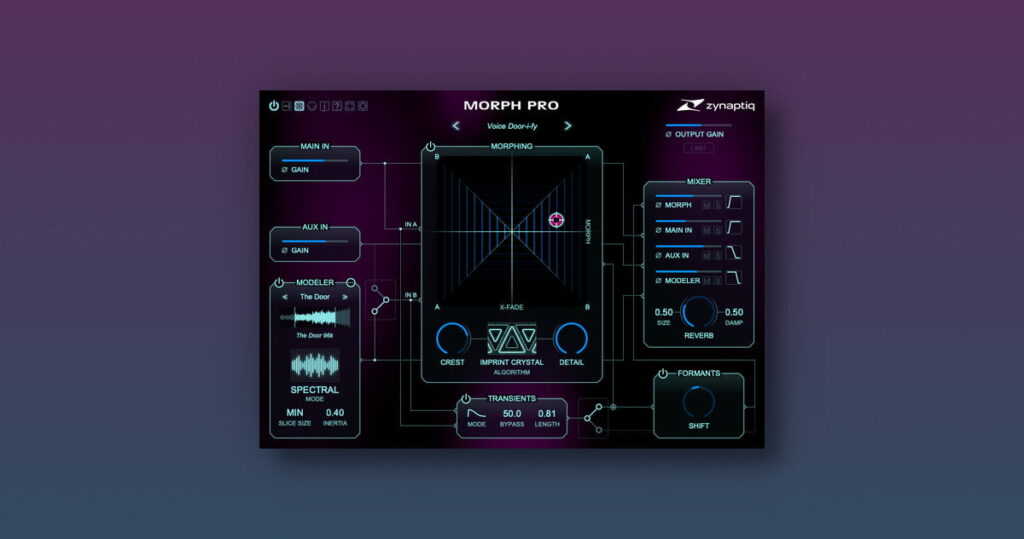 Morph 3 audio morphing plugin by Zynaptiq on sale from $99 USD Morph 3 audio morphing plugin by Zynaptiq on sale from $99 USD
