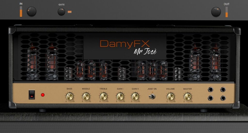Mr Jose free guitar amplifier effect plugin by DamyFX
