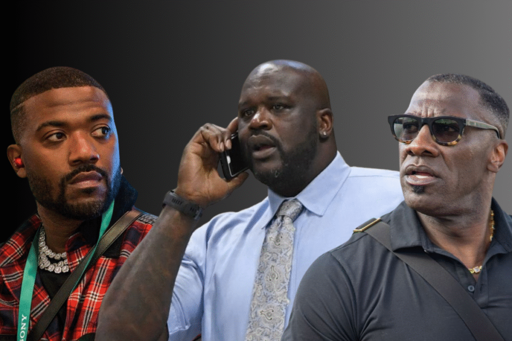 Ray-J-Shaq-Shannon-Sharpe