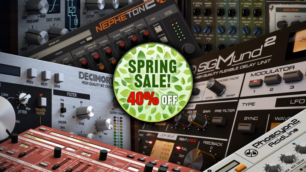Save 40% on plugins & bundles