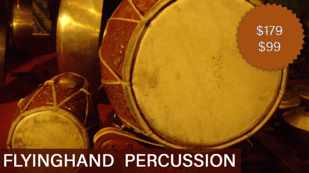 Save 45% on Flyinghand Percussion for Kontakt by HandHeldSound