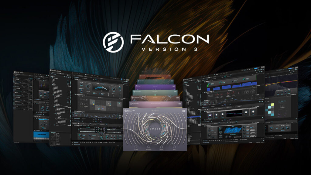 Save 50% on Falcon 3 creative hybrid instrument by UVI