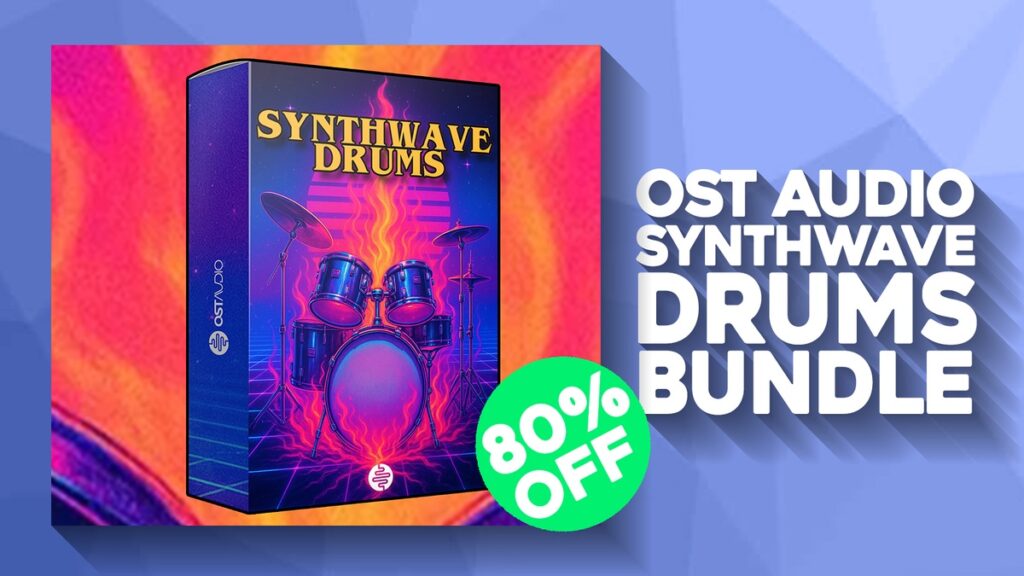 Save 80% on Synthwave Drums Bundle by OST Audio