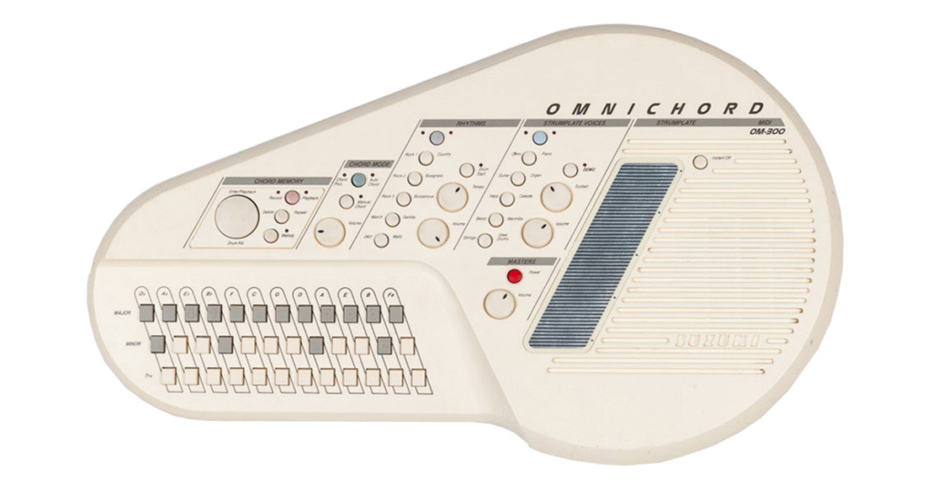 Suzuki Omnichord 101 — History, Audio Examples & Free Loops — Pro Audio Files