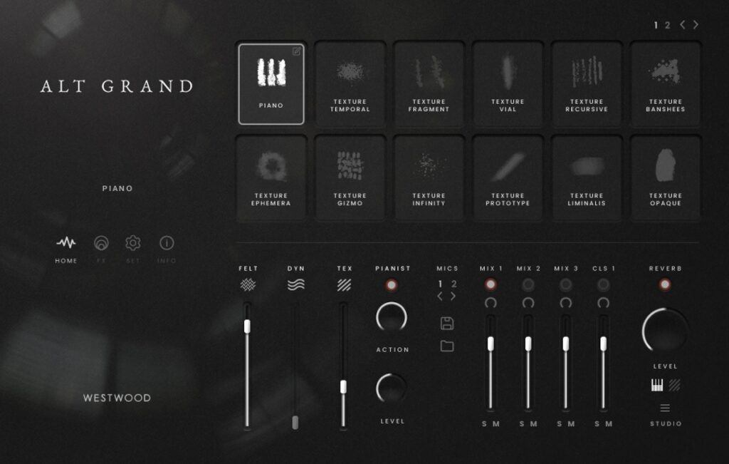Westwood Instruments releases Alt Grand instrument library