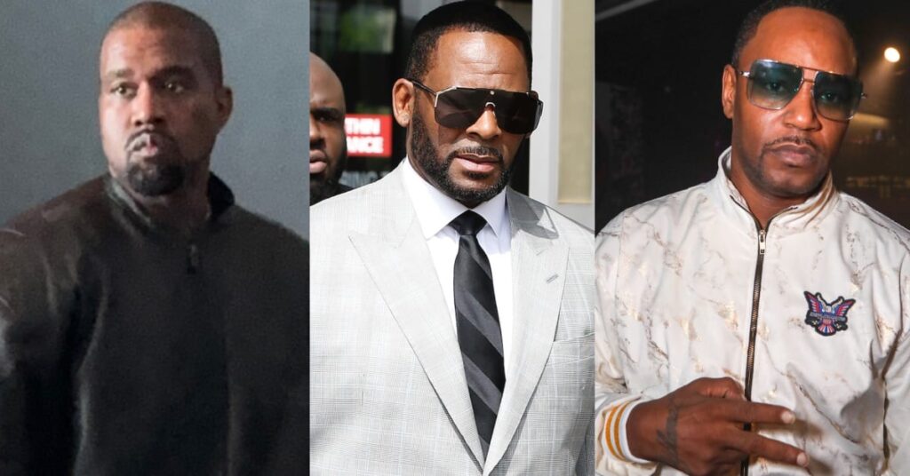 Kanye West, R. Kelly, Cam'ron