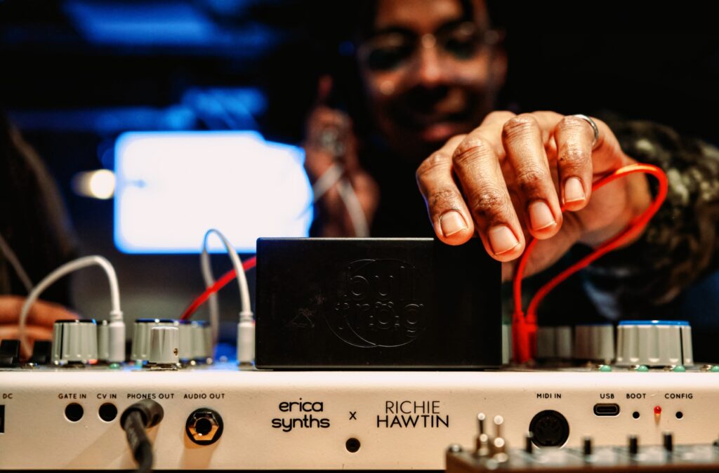 pointblank Hosts Interactive Workshop with Bullfrog by Erica Synths and Richie Hawtin -