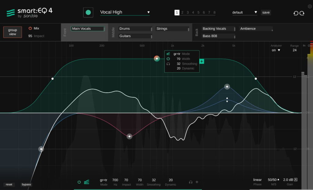smart:EQ 4 intelligent equalizer by Sonible on sale for $79 USD