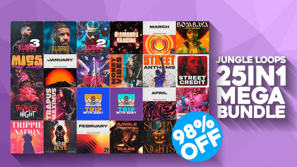 25-in-1 Mega Bundle by Jungle Loops on sale for $9.95 USD!