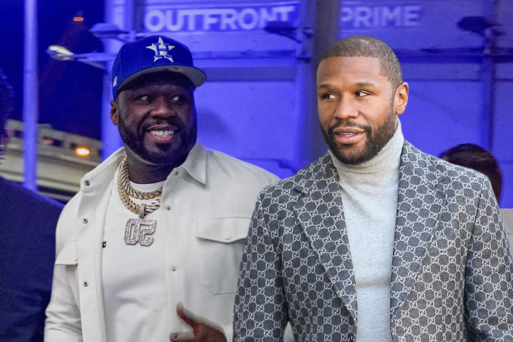 50 Cent Roasts Floyd Mayweather Over Defamation Case 50 Cent Roasts Floyd Mayweather Over Defamation Case