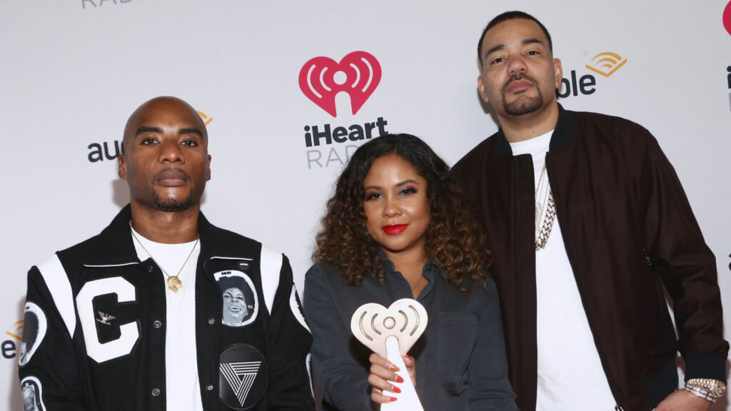 Angela Yee on Her Friendship With Charlamagne and DJ Envy OTA Black Jacquard Choppa Beanie