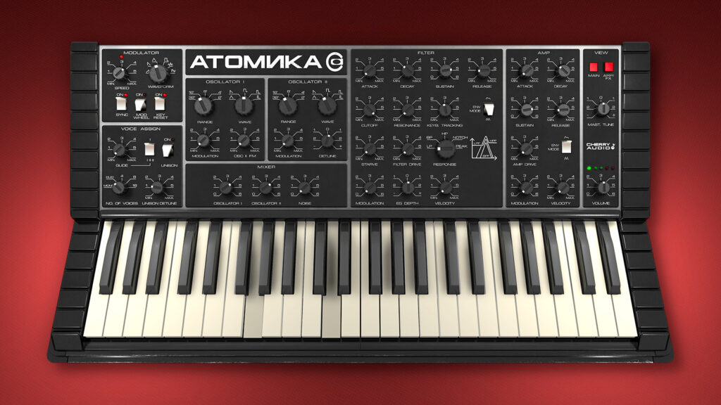 Atomika Polivoks synthesizer emulation by Cherry Audio on sale for $39 USD Atomika Polivoks synthesizer emulation by Cherry Audio on sale for $39 USD
