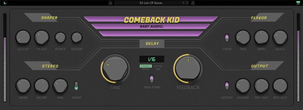 BABY Audio Comeback Kid Delay Plugin Now $9.99 at Plugin Boutique