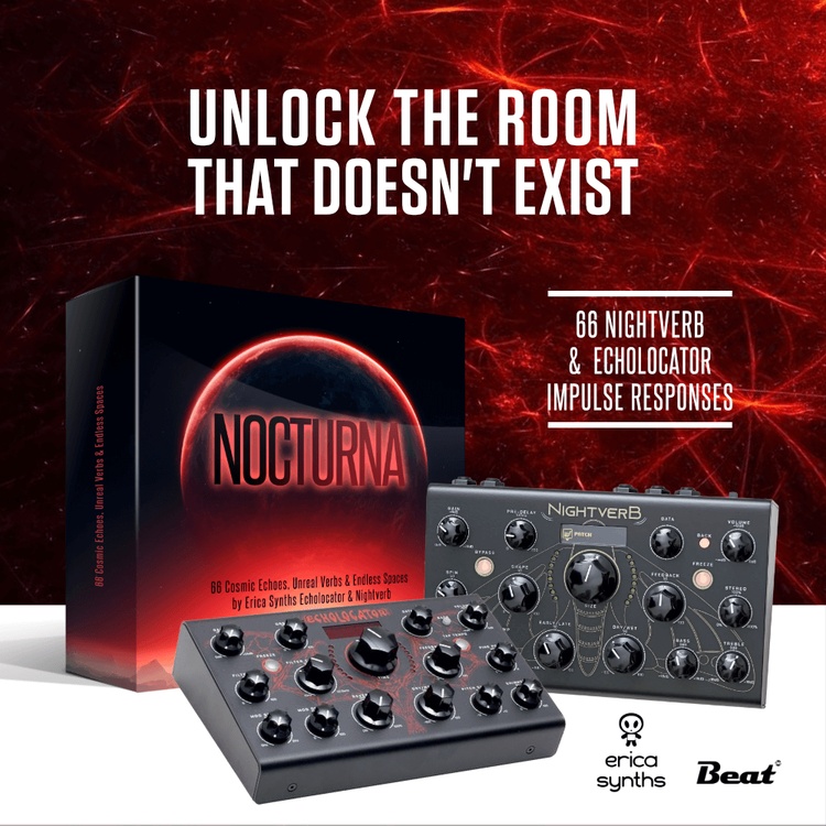Beat releases Nocturna free impulse responses from Echolocator & Nightverb Beat releases Nocturna free impulse responses from Echolocator & Nightverb