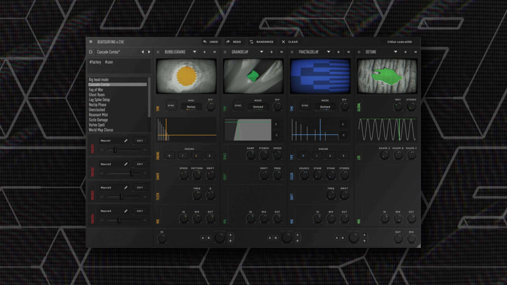 Beatsurfing launches CHEat Code multi-effect plugin Beatsurfing CHEat Code