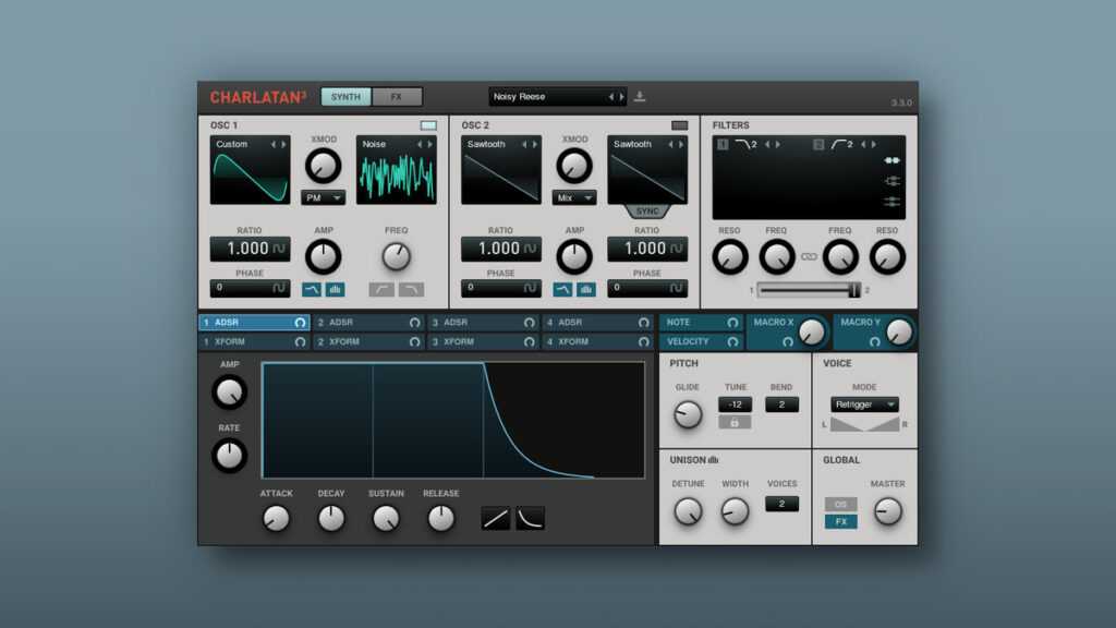 BlauKraut Engineering updates Charlatan free synthesizer to v3.3.0