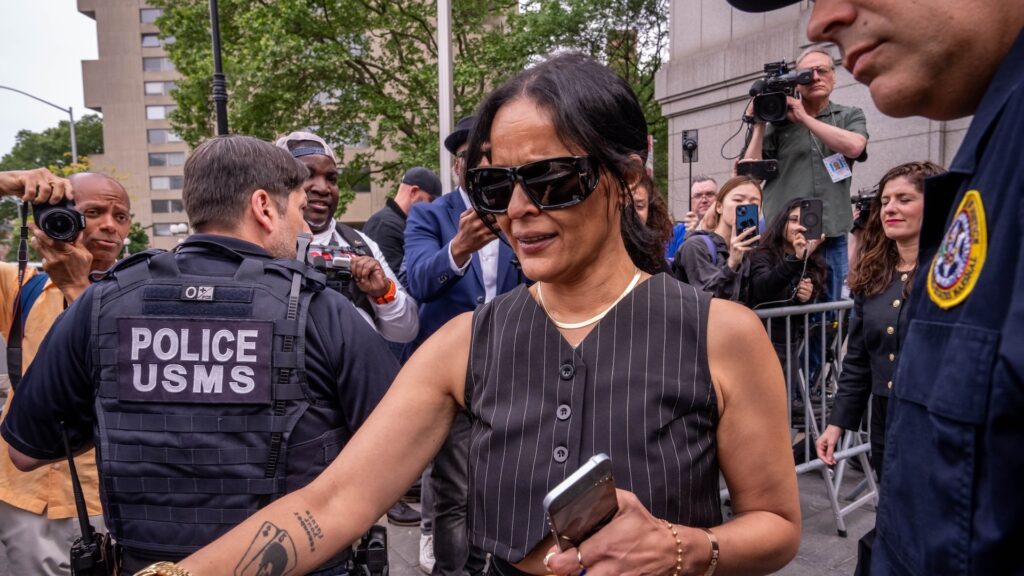 Ex-assistant Capricorn Clark leaves after testifying in the Sean "Diddy" Combs sex trafficking trial at Manhattan Federal Court on May 27, 2025 in New York City
