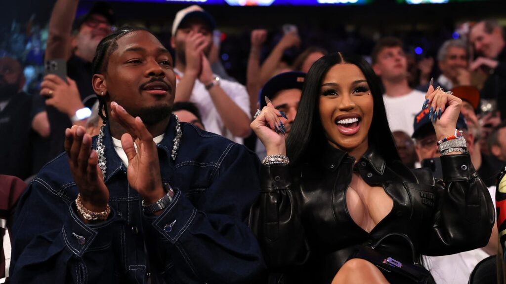 Cardi B And Stefon Diggs Fuel Dating Rumors At Knicks Game