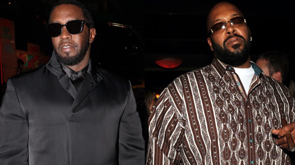 Diddy and Suge Knight