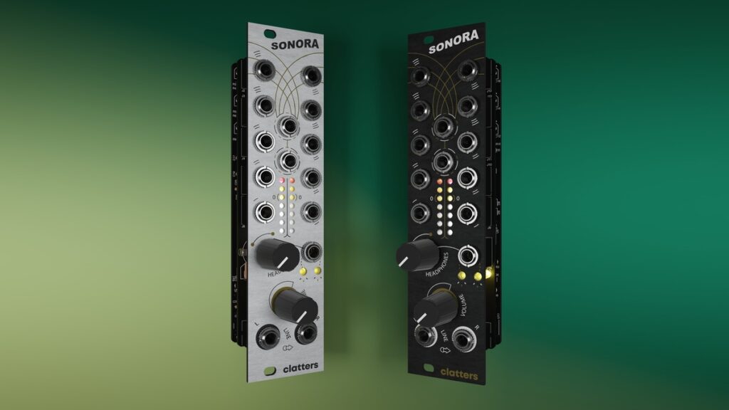 Clatters Machines launches Sonora spectral mixing output module for Eurorack setups