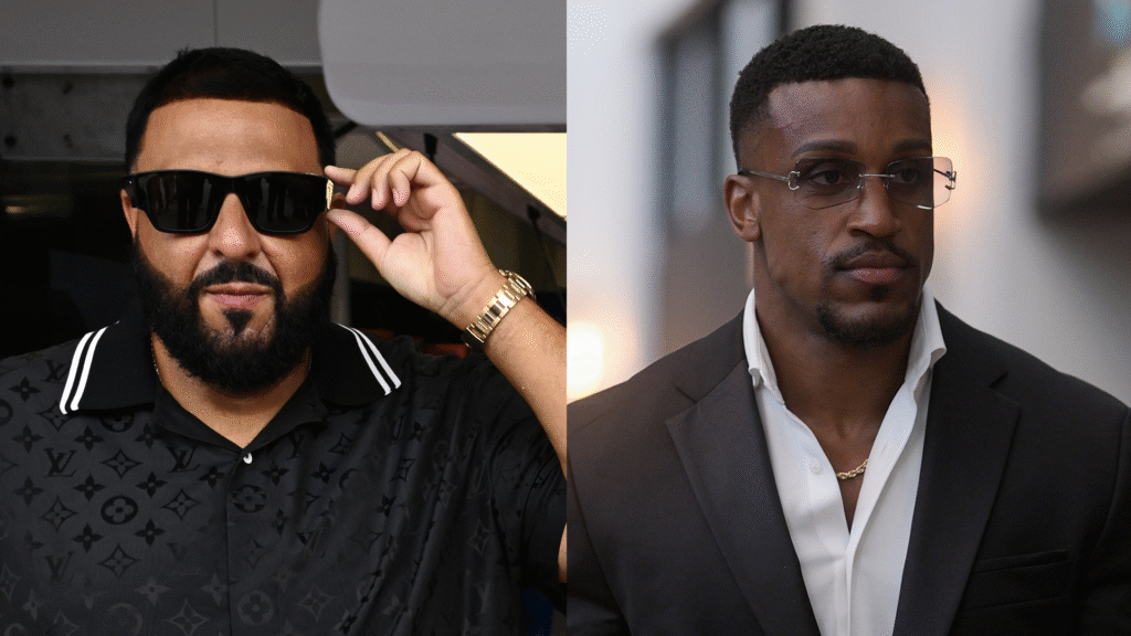 Ashton Hall and DJ Khaled