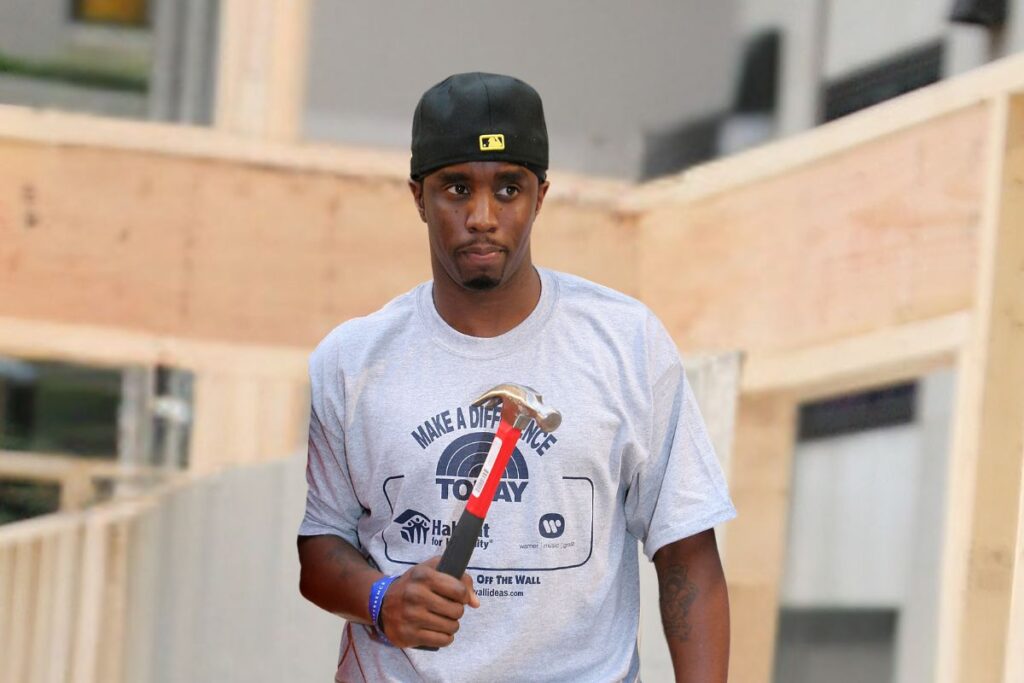 Diddy Accused Of Smashing Cassie Ventura's Door In With Hammer During Fit Of Rage