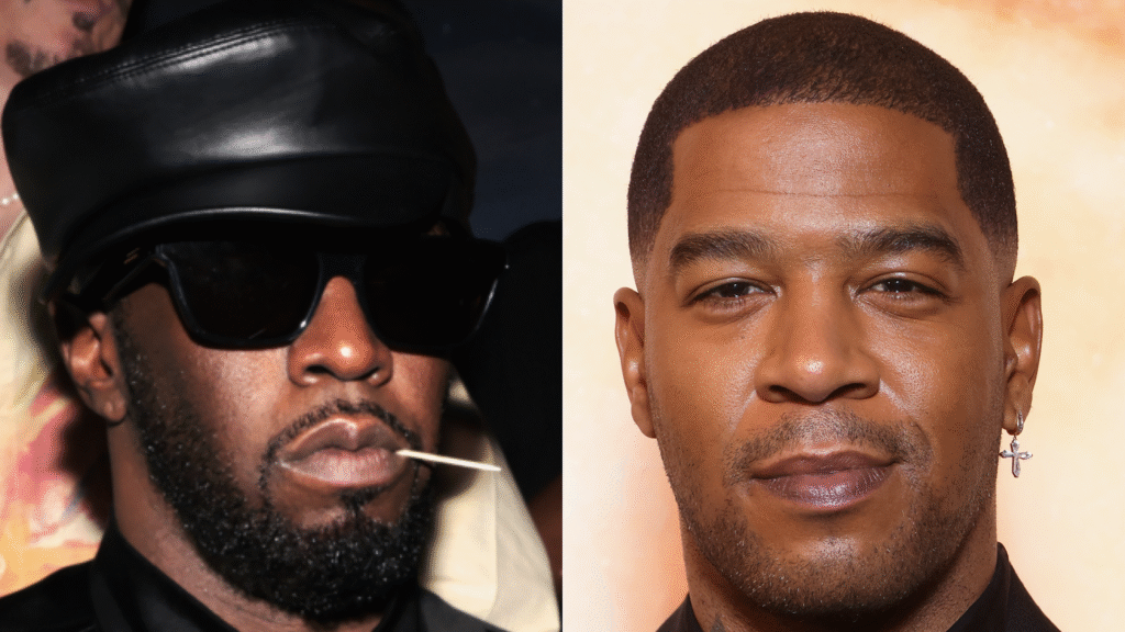 Diddy’s Former Employee Testifies Mogul Wanted to Kill Ki… Sean "Diddy" Combs wearing sunglasses and a black outfit, surrounded by people at a party.