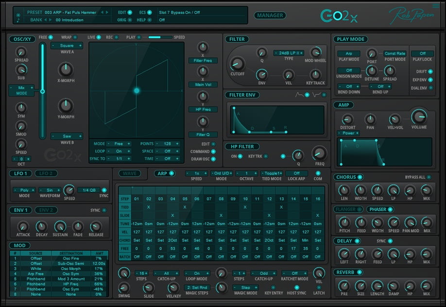 Go2-X software synthesizer by Rob Papen on sale for $35 USD Go2-X software synthesizer by Rob Papen on sale for $35 USD