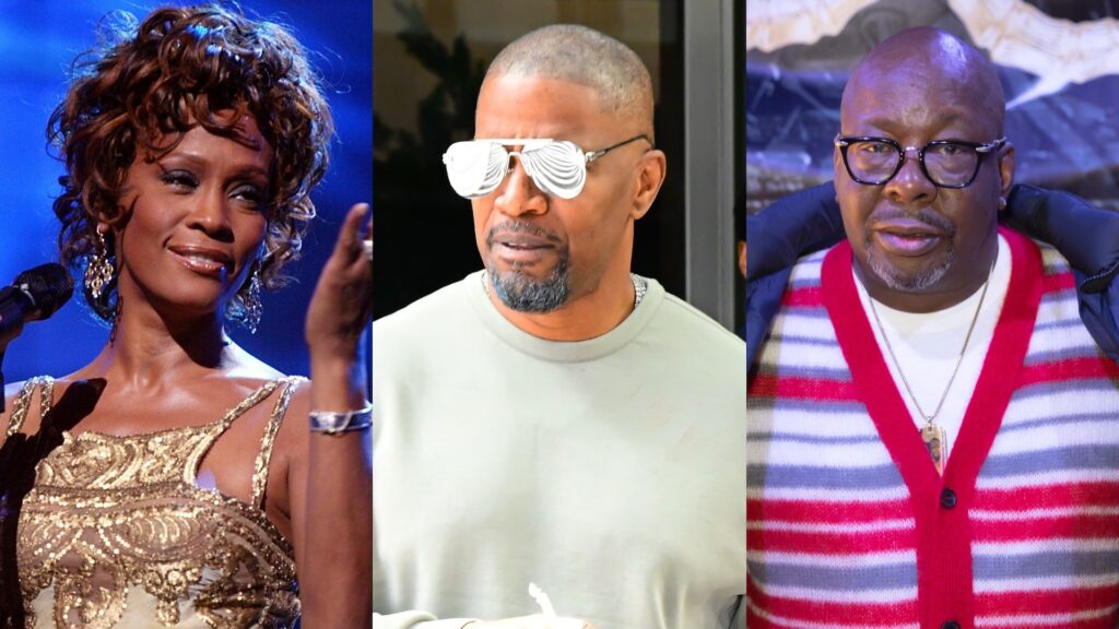 Whitney Houston, Jamie Foxx, Bobby Brown