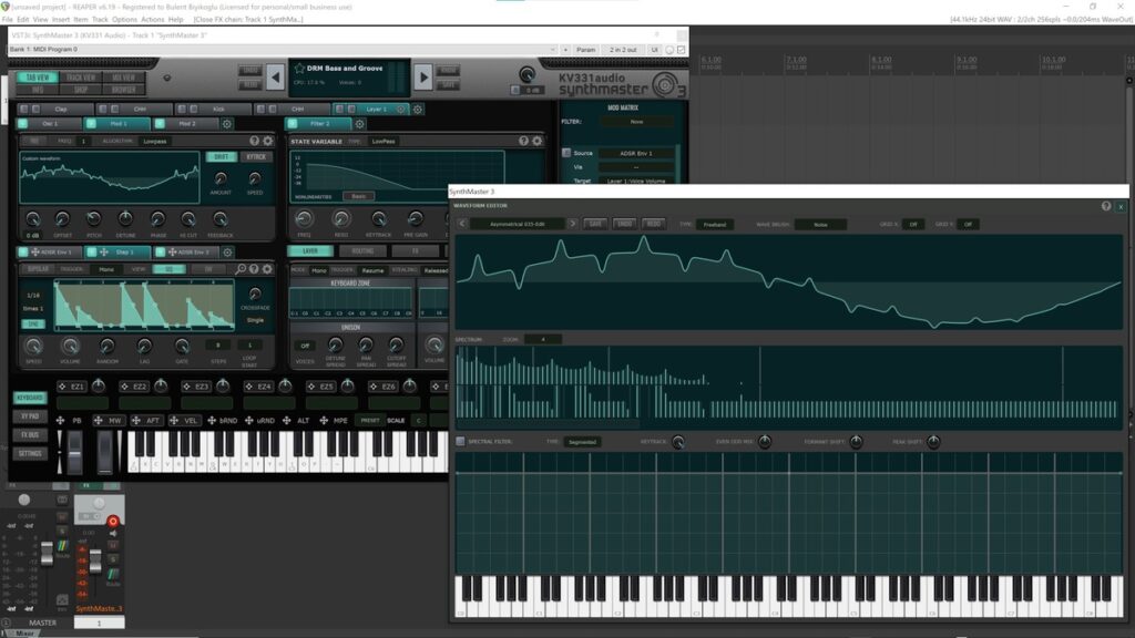 KV331 Audio updates SynthMaster software synthesizer to v3.3