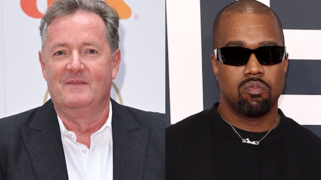 Piers Morgan and Kanye West