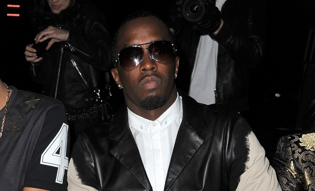 PARIS, FRANCE - MARCH 06: Sean Combs attend the Kanye West Ready-To-Wear Fall/Winter 2012 show as part of Paris Fashion Week at Halle Freyssinet on March 6, 2012 in Paris, France.