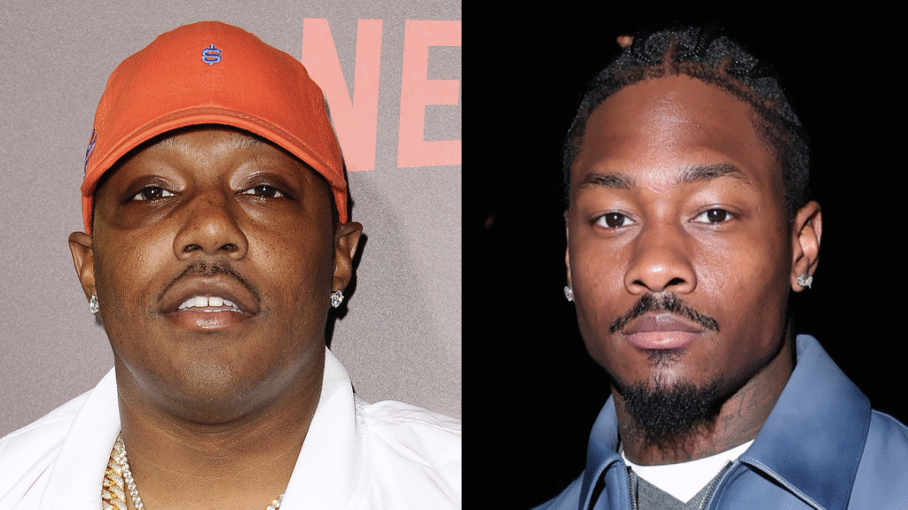 Mase and Stefon Diggs split image