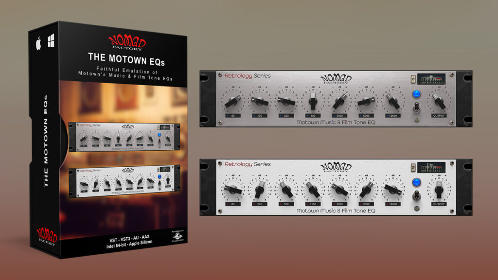 Nomad Factory releases Motown EQs v2, now included in Retro EQs Bundle v2 Nomad Factory releases Motown EQs v2, now included in Retro EQs Bundle v2