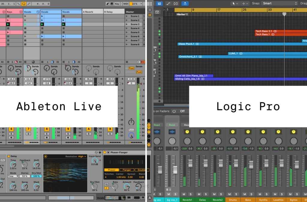 Over 60 Videos of Free Ableton Live & Logic Pro Tutorials! -