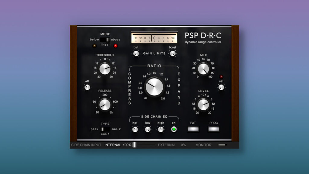 PSP Audioware launches DRC dynamic ranger enhancer plugin