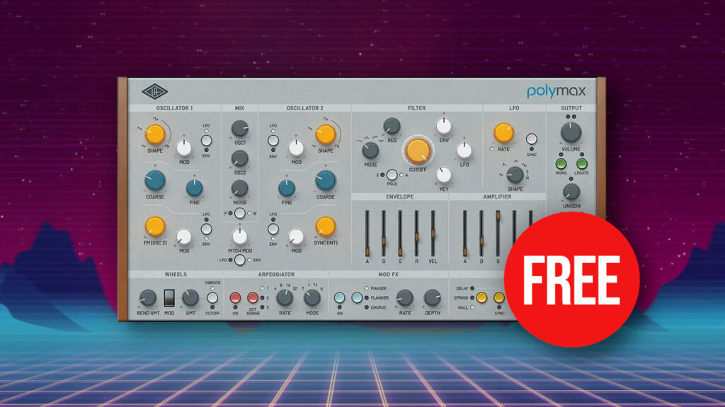 PolyMAX Synth by Universal Audio (limited time) PolyMAX Synth by Universal Audio (limited time)