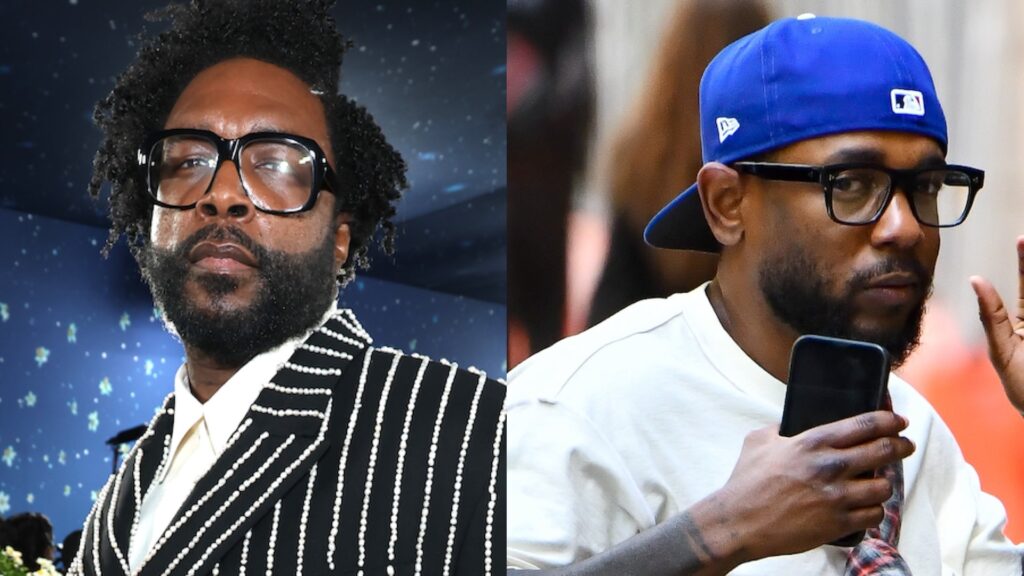 Questlove and Kendrick Lamar
