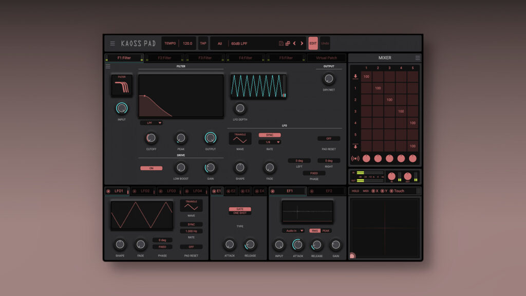 Save 50% on Kaoss Pad multi-effect plugin by KORG